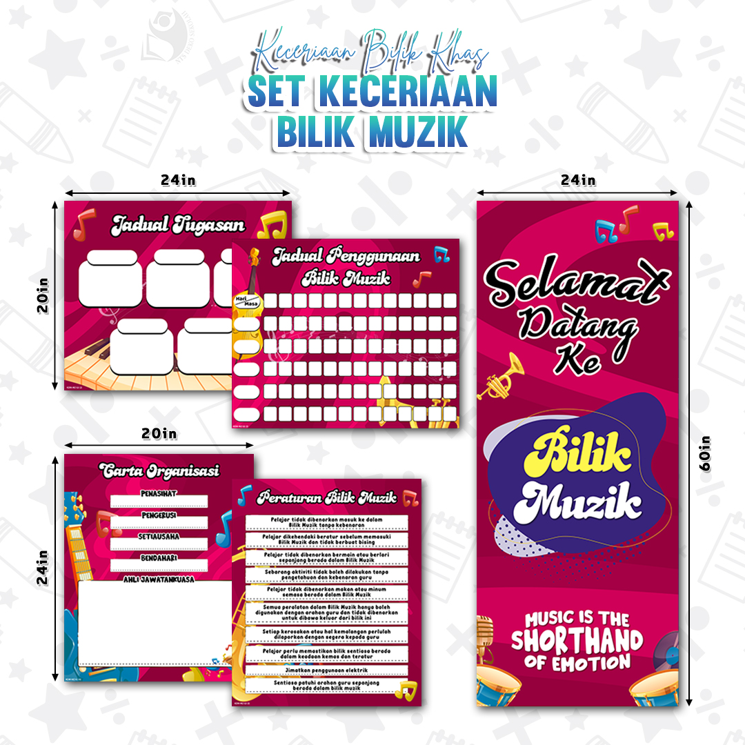 Set Keceriaan Bilik Muzik